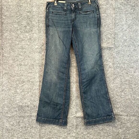 NWT ARIAT DENIM Jeans Men's Size 31 Blue Trouser Faded Mid-Rise Medium Wash - Picture 2 of 16